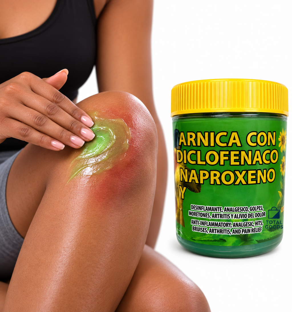 Velmora Arnica Pain Relief Massage Gel (4.4 oz) – Fast-Absorbing Topical Formula